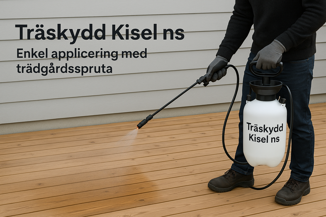 Så rengör och impregnerar du din trall med Kisel ns – steg för steg